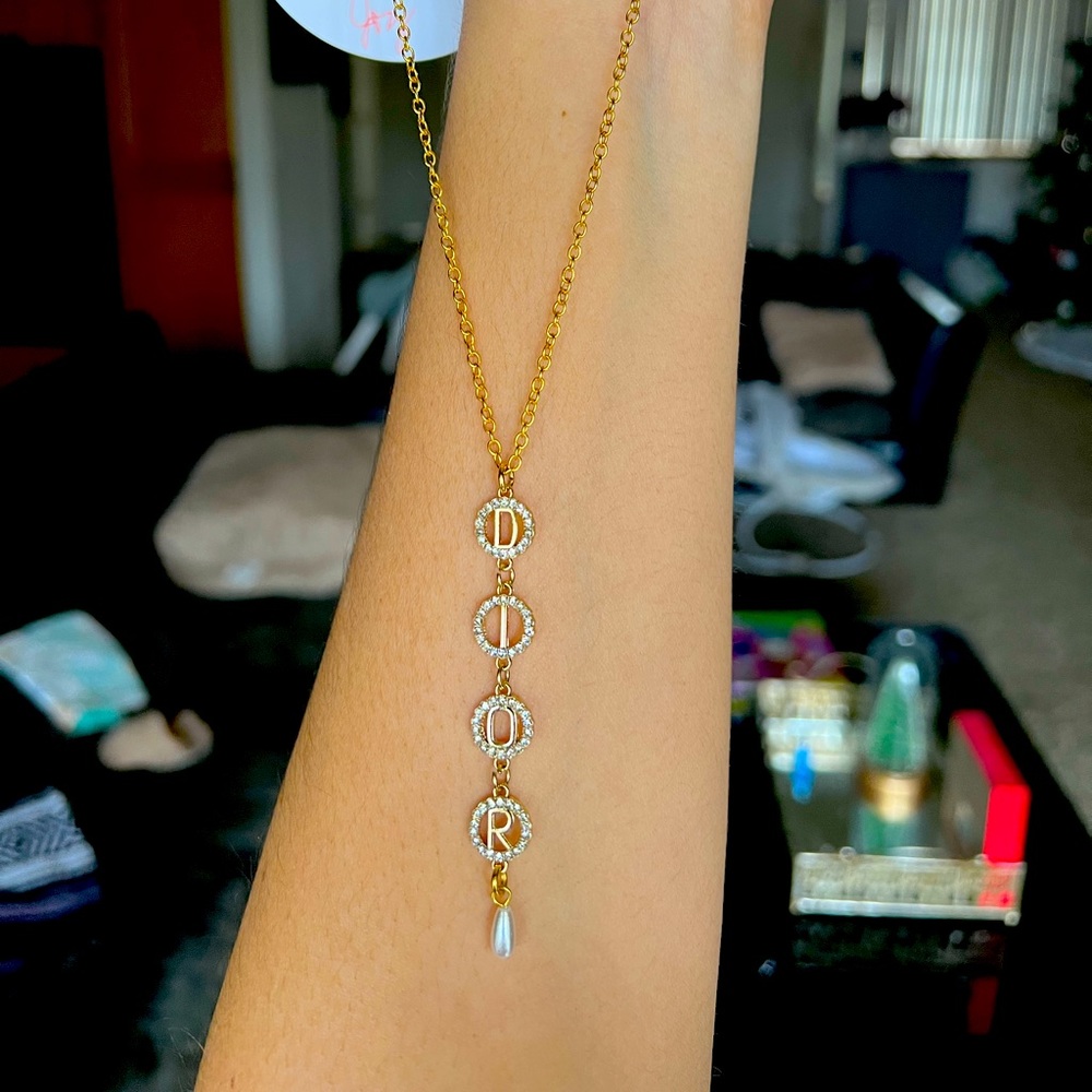 DIOR upcycled necklace IDLEWILD